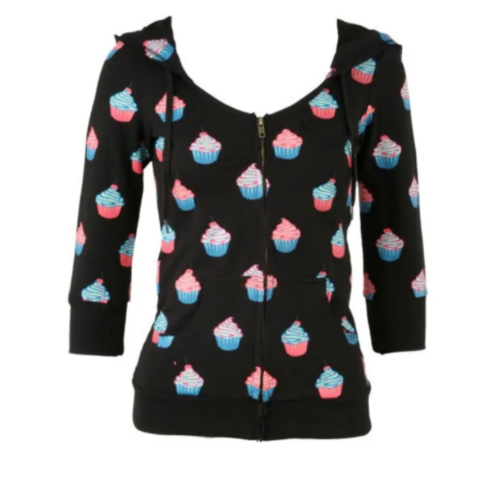 iso (not for sale) cupcake hoodie from wet seal